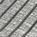 Reflective Aluminum Foil Shade Net Sunshade Cover Greenhouse Protect 1x1m