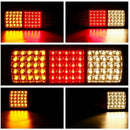 75 LED 24V Car Truck Boat Trailer Rear Tail Light Brake Reverse Indicator LaS Gw