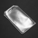 Clear Vertical Name Tag Bussiness ID Badge Card Holder 20 Pcs D7G4