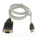 USB 2.0 to DB9 9 Pin RS232 Serial Connector Adapter Cable f. Windows XP 8 OS