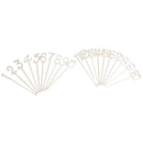 1 to 20 Wooden Table Numbers with Holder Base for Wedding Party Decoration  O3A7