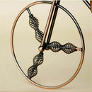 Wine Bottle Holder Stands Elegant Iron Tricycle Shape Desktop Decor