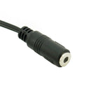 3.5mm Mini 1/8 inch TRS Stereo Female Jack to Dual 1/4 6.35mm Male Plug Mon