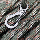 10Pcs/set Mini Stable Buckle Snap Spring Clip Hook Carabiner Tac*tical EDC Tool
