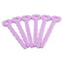 6pcs Sponge Curl Sticks Sleeping Beauty Curls Bar Magic Hairdressing Tool
