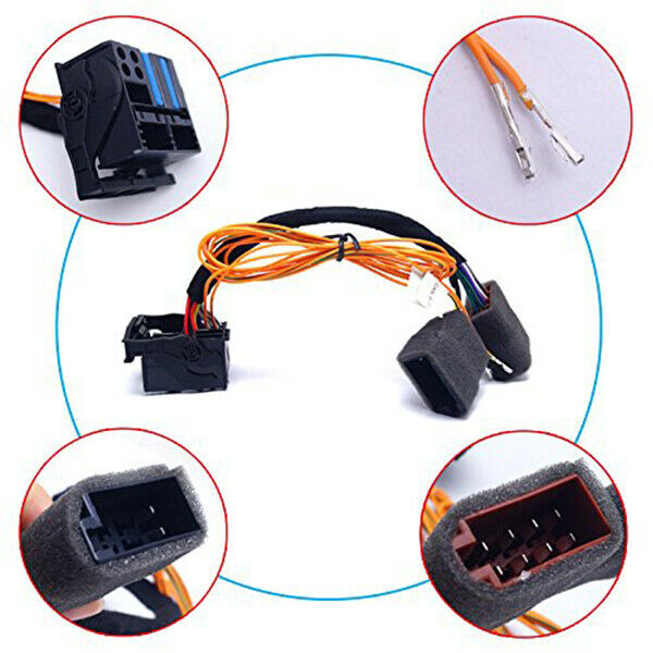 Car Canbus Adapter Cable Converter Wire Iso For Volkswagen Cd Player Rns510