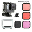 Plastic Waterproof Shell Housing Case For GoPro 5/6/7 Hero Black R4Y1 A7C7 X0E2