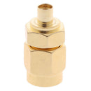1PCS New SMA Male Plug to MMCX Female RF Coaxial Connector Adap FmTEUS