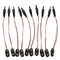 2X9V Battery Power Cable Plug Clip for Arduino with jack connector 5.5*2.1mm 3CD