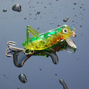 5 Pcs Luminous Fishing Lure Artificial Locust Grasshopper Lures Insect Shap N3Q3