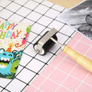 Hard Rubber Roller Wooden Handle Printing Ink Brayer Artists Art Tool (S) A