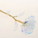 Artificial Plastic Rose Flower Handcrafted Long Stem Flowers Valentines Gift