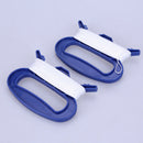 Dual Line Stunt Parafoil Parachute Rainbow Sports Beach Kite (Red)