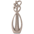 Handmade Sandstone Statue Hug & Love Sculpture Lovers Anniversary Gift