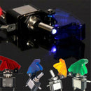3Pcs 12V 20A Red LED Light Rocker Toggle Switch SPST ON/OFF Car Auto Boat Sales