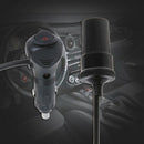 24V 12V Car Cigarette Lighter Adapte Cable Plug Socket With ON-OFF Switch Button