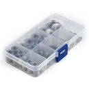 360Pcs Stainless Steel Flat Plain Round Washer Screw Gasket Assortment , M2 -M10