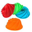 Small Size Silicone Spiral Cake Mold Chocolate Mould Baking Kitchen Tools