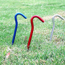 10pcs Question mark Nail Steel peg Tent Tarp parts peg 18 cm Aluminum Allo XHI