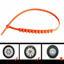 10 PCS Snow Tire Chain for Car Truck SUV Anti-Skid Emergency Winter Driving
