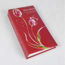 Practical Large Memo Slip In Photo Album 300 6*4" Photos Tulip Lily Flower Cover