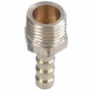 Brass 1/4 inch PT male thread 6.5mm Air Hose Gas Hose Barb Coupling S2M5