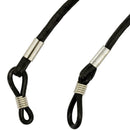 Black PU Leather Non-slip Eyeglasses Chain Holder Necklace Glasses Sunglasses