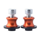Universal Frame Stand Screw Swing Arm Spools Slider M10 Orange for Motors