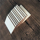 20x Blank Wood Sheets Plaque f DIY Art Craft Party Rustic Wedding Pyrography