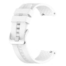 22mm Silicone Wrist Strap Band w/Buckle for Amazfit GTR 47mm (White)