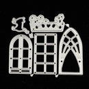 DIY Windows Shaped Cutting Die Carbon Steel Stencil Dies Cutting Q9G8 B1W6