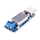 DC-DC 4.5-40V to 5V 2A Step-down LED Voltmeter USB Buck Voltage Converter M F4H3