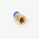 5x Brass Female 12.7mm ID 1/4" NPT Thread Fitting Connector Pneumatic Joint