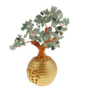 Green Feng Shui Crytal Gem Money Lucky Tree Pot for wealth