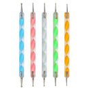 of set Mandala Dotting Tools Rock Painting Kits Dot Art Pen Paint Stencil