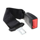 Car Seat Belt Extender Seatbelt Extension Buckle Socket Adults Kid A Black