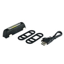USB Rechargeable LED Bicycle Cycling Tail Light Bike Safety Warning Lamp