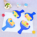 4pcs Sponge Roller Brush Kids Painting Graffiti Brush Early Learning Tool