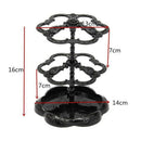 Retro Rotating Eardrop Earring Jewelry Display Hanging Holder Stand Organiz U6V5