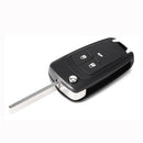 Foldable remote key shell 3 bouton for Vauxhall Zafira Opel Astra Insignia T8D8