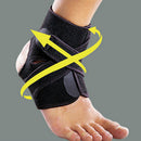 Ankle Support Brace Foot Guard Sport Injury Wrap Elastic Splint Strap Protector&