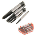 5 In1 Double Side Broken Screw Extractor Easy Out Remover Bolt Stud Tool Set