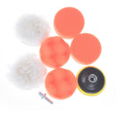 8pcs 3" Car polishing pad set Buffer Pad Drill Set Kit Polishing sponge Wheel  Z