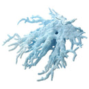 Aquarium Fish Tank Light Blue Artificial Plastic Coral Decor A2N8