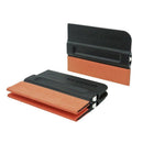 3Pack Magnet Suege Felt Edge Squeegee Vinyl Wrap Application Tools Film Squ
