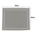 Pet Cat PVC Plastic Placemat Litter Mat Feeding Food Pad Tray Non-slip