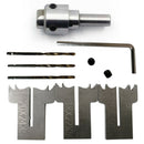 Ring Drill Bit Wooden Thick Ring Maker High Speed Steel Wood With 3 Blades