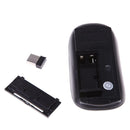 Optical Wireless Mouse 2.4G Receiver Ultra-thin for Computer PC black