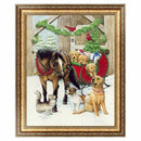 5D Dog Puppy Horse Diamond Embroidery Painting Cross Stitch Kit DIY Christm