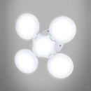 Folding Football Bulb 5 Leaf Night Light Bulb Portable Camping Lantern USB/Solar